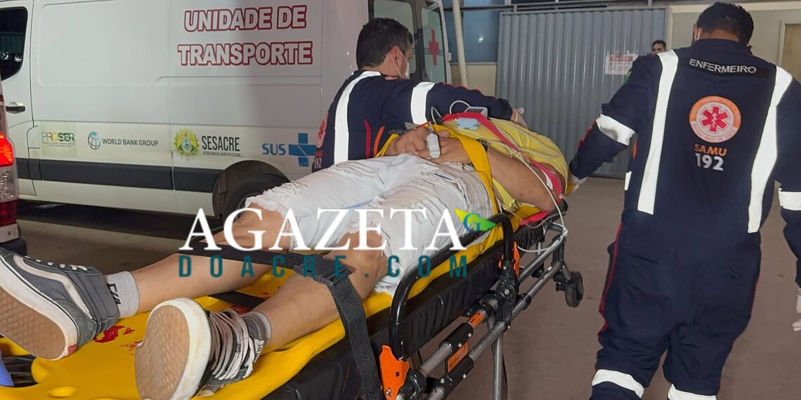 Homem cai de altura de cinco metros ao tentar trocar lâmpada em condomínio de Rio Branco