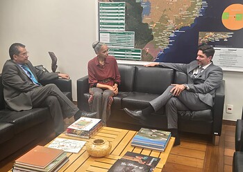 Empresário Marcello Moura se reúne com Marina Silva para discutir Ecoturismo