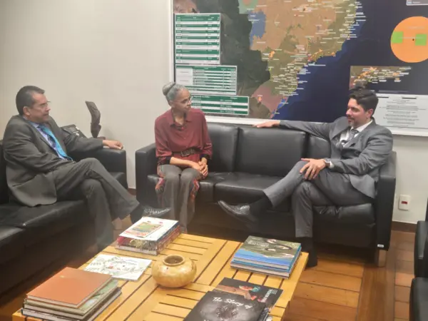 Empresário Marcello Moura se reúne com Marina Silva para discutir Ecoturismo
