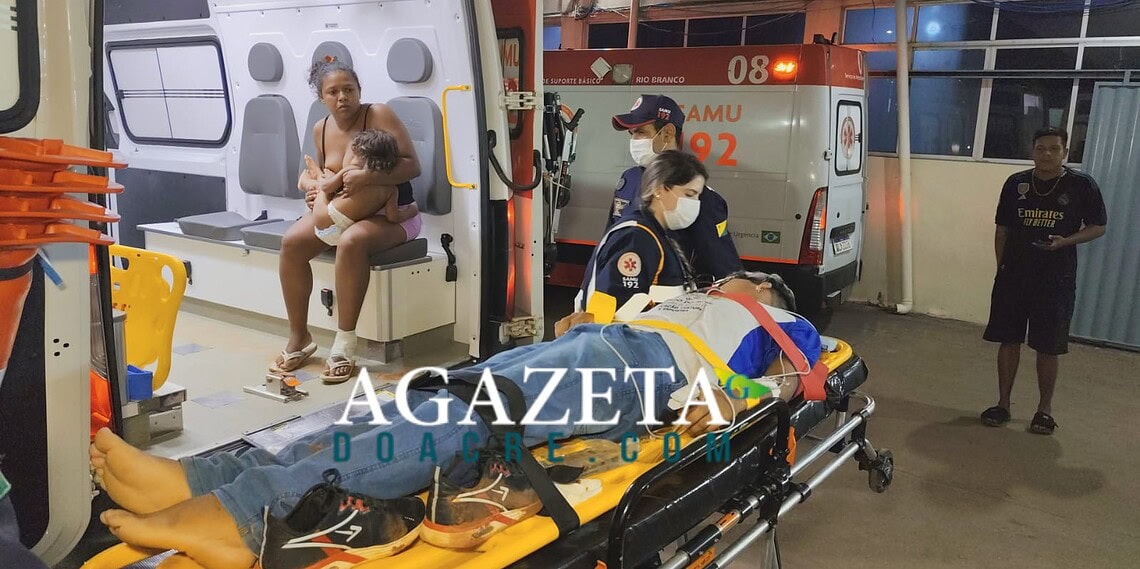 Ataque a tiros deixa três feridos no Segundo Distrito de Rio Branco