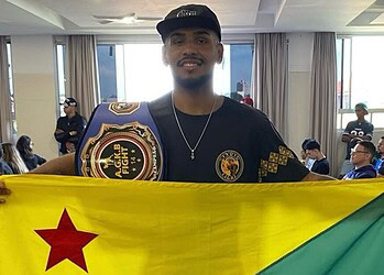 Madson é acreano de Bujari e tem orgulho de representar seu estado. Foto: Cedida