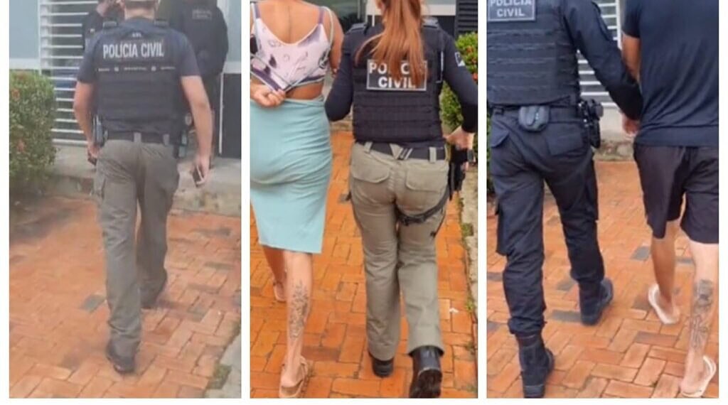 Após investigações, Polícia Civil prende suspeitos de integrar organização criminosa e praticar tortura e tráfico de drogas em Feijó. Fotos: cedidas.