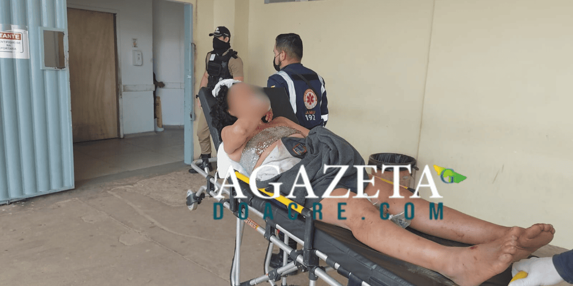 Mulher é agredida com barra de ferro pelo marido após discussão em bairro de Rio Branco