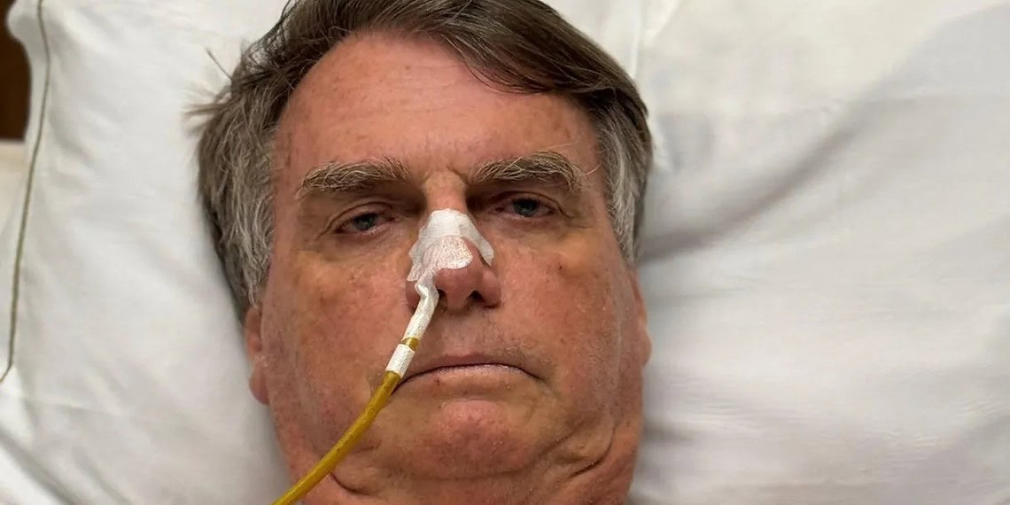 O ex-presidente Jair Bolsonaro (PL) • Reprodução/X @@jairbolsonaro