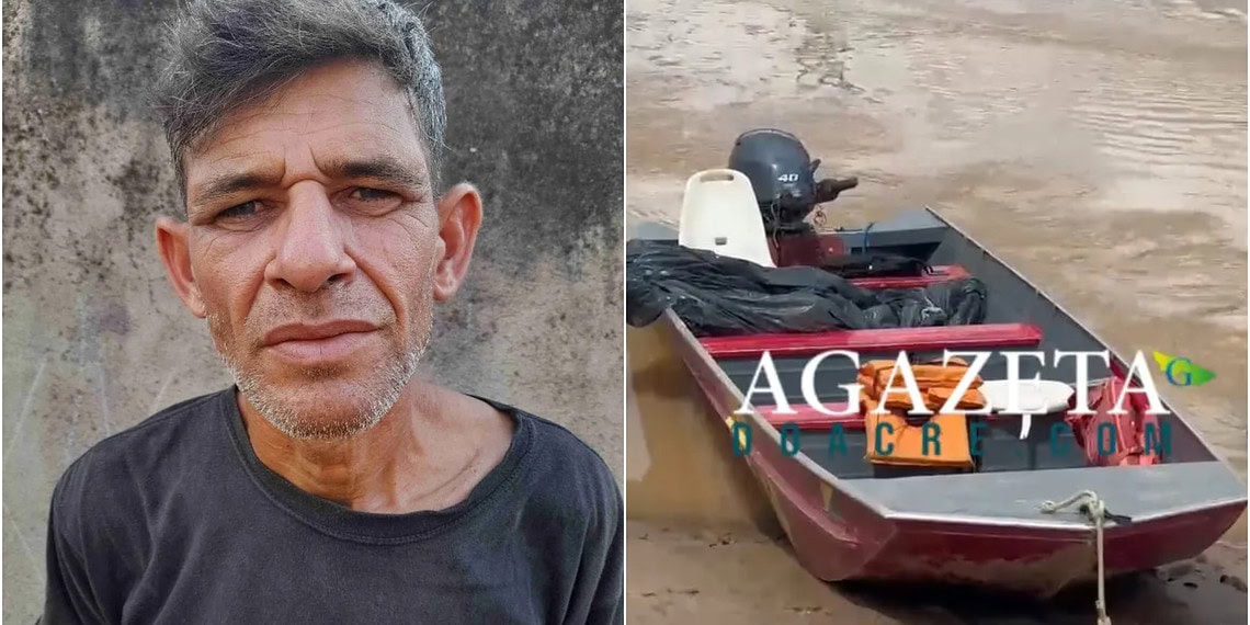 Corpo encontrado no Rio Acre é identificado como de ex-presidiário de 40 anos