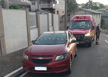 Criança de 3 anos morre após ser esquecida por cerca de 10 horas dentro de carro em SC — Foto: Corpo de Bombeiros/Divulgação