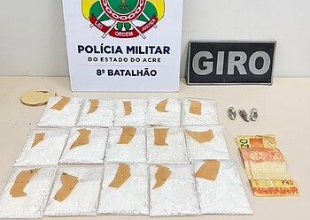 Homem é preso por tráfico de drogas no Bairro Pista