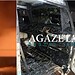 Kombi pega fogo após abastecimento e causa susto em posto de combustíveis na Transacreana
