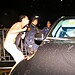 Fã tenta se aproximar de Lady Gaga após cantora desembarcar no Rio de Janeiro • Dilson Silva/AG News