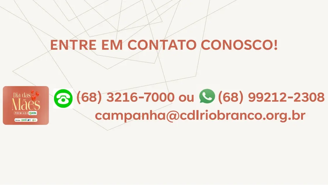 Campanha de Dia das Mães da Acisa com sorteio de carro e iPhones já está em vigor