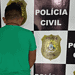 Investigadores da Polícia Civil de Manoel Urbano durante a prisão do segundo suspeito de homicídio - Foto: Cedida