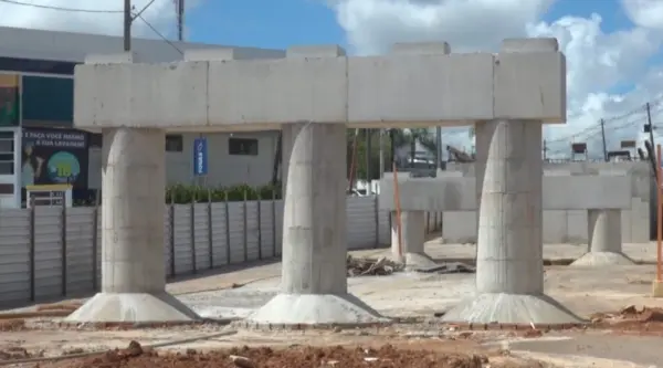 Com 27 pilares prontos e início da etapa de aterro, Viaduto Mamedio Bittar deve ser entregue em outubro, garante Prefeitura 5 Com 27 pilares prontos e início da etapa de aterro, Viaduto Mamedio Bittar deve ser entregue em outubro, garante Prefeitura