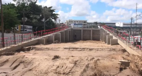 Com 27 pilares prontos e início da etapa de aterro, Viaduto Mamedio Bittar deve ser entregue em outubro, garante Prefeitura 1 Com 27 pilares prontos e início da etapa de aterro, Viaduto Mamedio Bittar deve ser entregue em outubro, garante Prefeitura