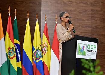 Marina em discurso na reunião da Força-Tarefa GCF em Rio Branco (AC) - Foto: João Felipe