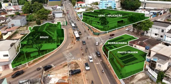 Obras do futuro complexo viário interditam parcialmente trecho da Avenida Ceará a partir de segunda-feira, 12