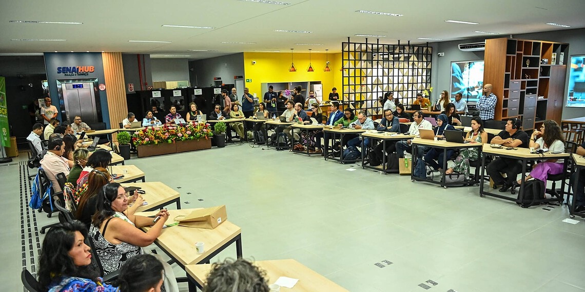 Evento levanta pautas que vão ser discutidas durante COP30 este ano, em Belém (PA) - Foto: Felipe Freire/Secom