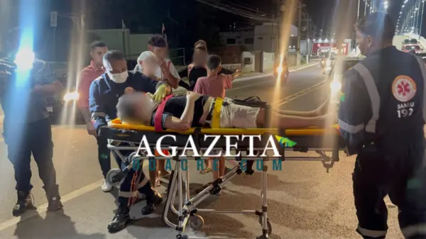 Criança de 12 anos é atropelada enquanto andava de bicicleta em 'zigue-zague' na Estrada Dias Martins