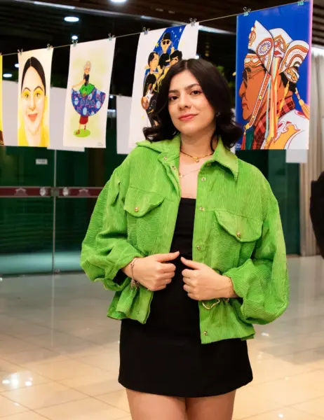 Maxine Silva foi surpreendida por um encontro com a atriz Bruna Marquezine, de quem é fã declarada durante viagem à São Paulo