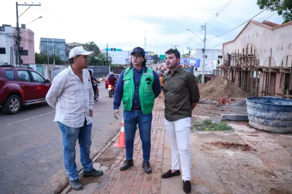 Camelí vistoria início das obras do Complexo Viário da Avenida Ceará: "Peço paciência". VÍDEO