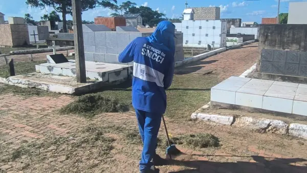 Dia das Mães deve levar centenas aos cemitérios, e Prefeitura de Rio Branco intensifica mutirões de limpeza