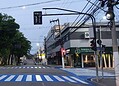 Faixas de pedestres em Rio Branco são revitalizadas com cores azul e branca; FOTOS