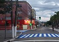 Faixas de pedestres em Rio Branco são revitalizadas com cores azul e branca; FOTOS