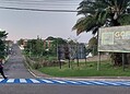 Faixas de pedestres em Rio Branco são revitalizadas com cores azul e branca; FOTOS