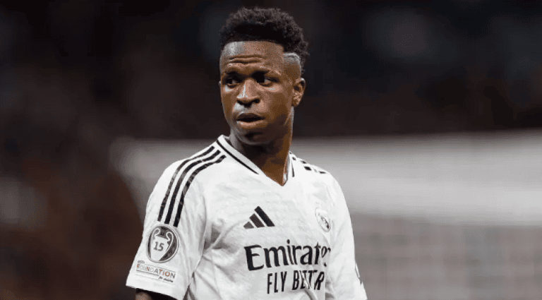 Vini Jr. em ação pelo Real Madrid • Divulgação/Real Madrid