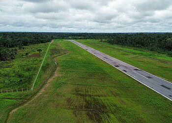 Aeródromo de Feijó registra maior volume de voos no estado. Foto: Rafael Dias/Deracre