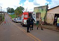 Motorista embriagado invade churrascaria e deixa quatro feridos em Rio Branco