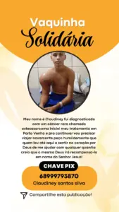 Adolescente acreano de 14 anos é diagnosticado com câncer no ombro e pede ajuda para tratamento 2 Adolescente acreano de 14 anos é diagnosticado com câncer no ombro e pede ajuda para tratamento