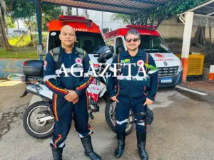 Falso acidente mobiliza Samu em Rio Branco e resulta em queda de moto de socorrista