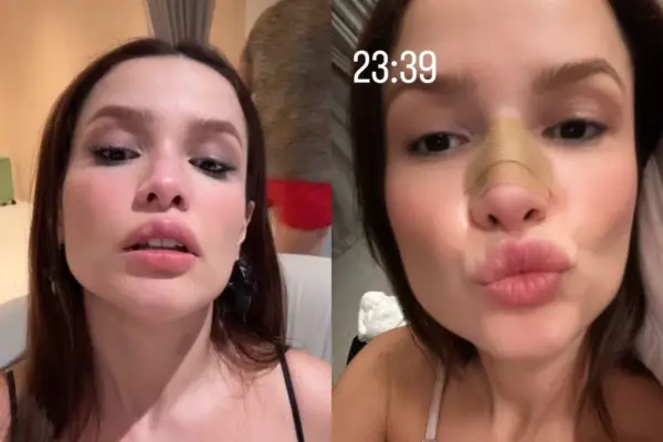 Veja o momento em que Juliette fratura o nariz ao bater em janela