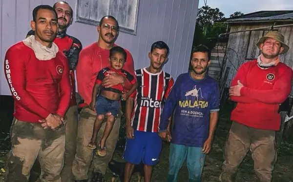 Jovem de 18 anos é encontrado pelos bombeiros do Acre após passar quatro dias perdido na selva