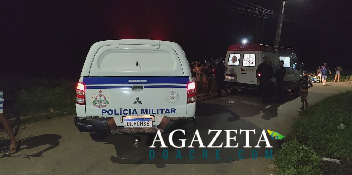 Jovem é ferido a tiros e morre dentro de ambulância no bairro Triângulo, em Rio Branco