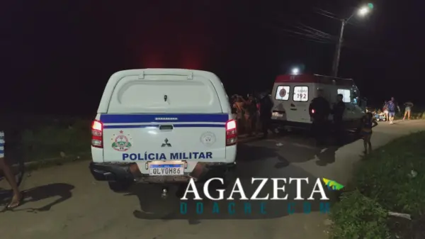 Jovem é ferido a tiros e morre dentro de ambulância no bairro Triângulo, em Rio Branco