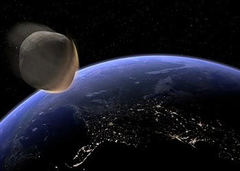 Durante a travessia, o asteroide vai atingir uma velocidade de 41.650 km/h em relação ao nosso planeta - (crédito: FOTO: By Kevin M. Gill / Wikimedia Commons)