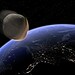 Durante a travessia, o asteroide vai atingir uma velocidade de 41.650 km/h em relação ao nosso planeta - (crédito: FOTO: By Kevin M. Gill / Wikimedia Commons)