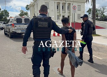 Homem conhecido nas redes sociais por atacar repórter com estilingue é preso por furtar gata de família em Rio Branco
