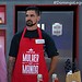 Imagem mostra promoter morta no último domingo e ex-companheiro, que confessou o crime, em participação em programa de tv • Reprodução/SBT