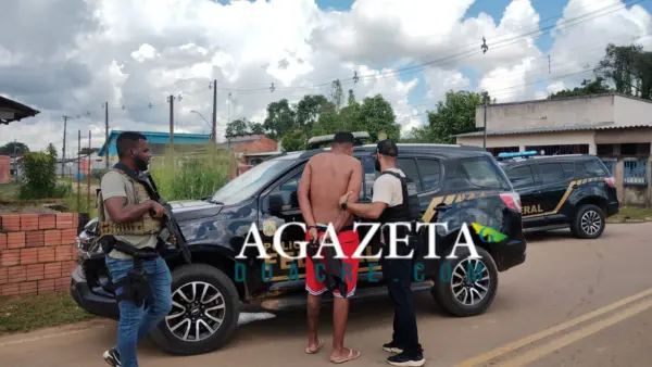 Ação da PF e Polícia Civil prende homem por tráfico e posse ilegal de arma no interior