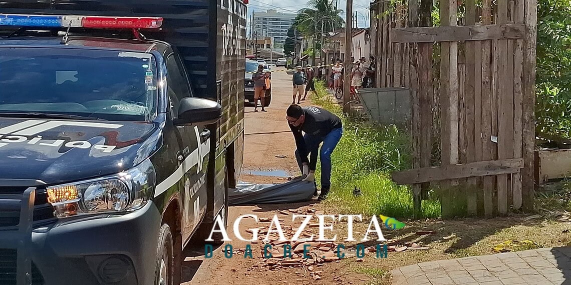 Homem é morto a tiros após desentendimento com vizinho policial em Rio Branco