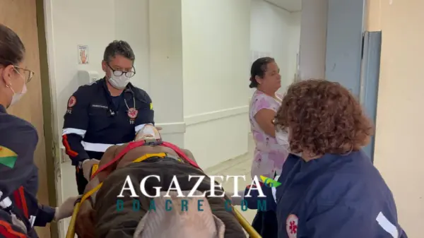 Homem cai de árvore ao colher jambo em Rio Branco e é levado em estado grave ao Pronto Socorro