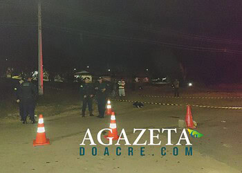 Vendedor de picolé morre atropelado na AC-10 em Rio Branco; motorista fugiu sem prestar socorro