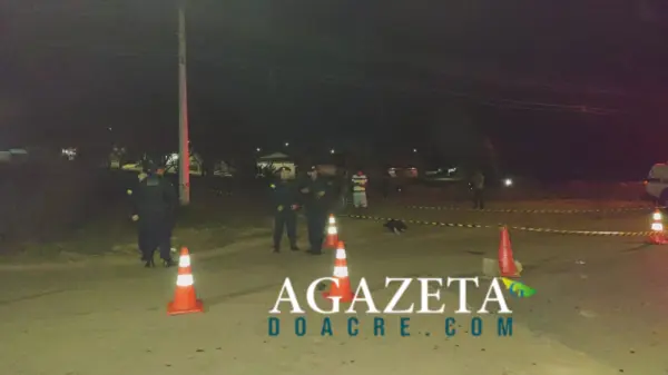 Vendedor de picolé morre atropelado na AC-10 em Rio Branco; motorista fugiu sem prestar socorro