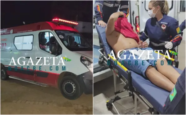 Homem é esfaqueado pela ex-namorada enquanto estava em bar com a atual, em Rio Branco