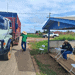 Barreiras verificam se os produtos estão livres de doenças e atendem aos requisitos sanitários exigidos, apresentando o Guia de Trânsito Animal (GTA). Foto: Vinícius Braga/Idaf