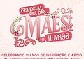 Rede ‘Compre de uma Mamãe’ completa 11 anos e realiza exposição especial no Via Verde Shopping em homenagem ao Dia das Mães