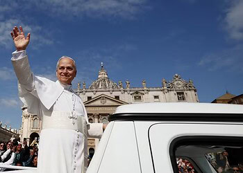 Papa Leão XIV faz missa inaugural — Foto: Reuters