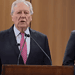 Coletiva com o ministro da justiça, diretor-geral da Polícia Federal e representante da Interpol no Brasil - (crédito: Reprodução/redes sociais)
